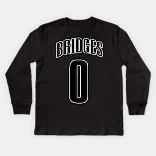 Miles Bridges #0 Kids Long Sleeve T-Shirt